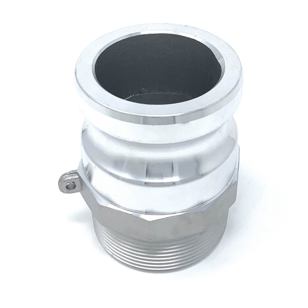 Camlock Type F Male Adapter with 2 1/2 BSPT Male Thread Aluminium Cam and Groove Fitting