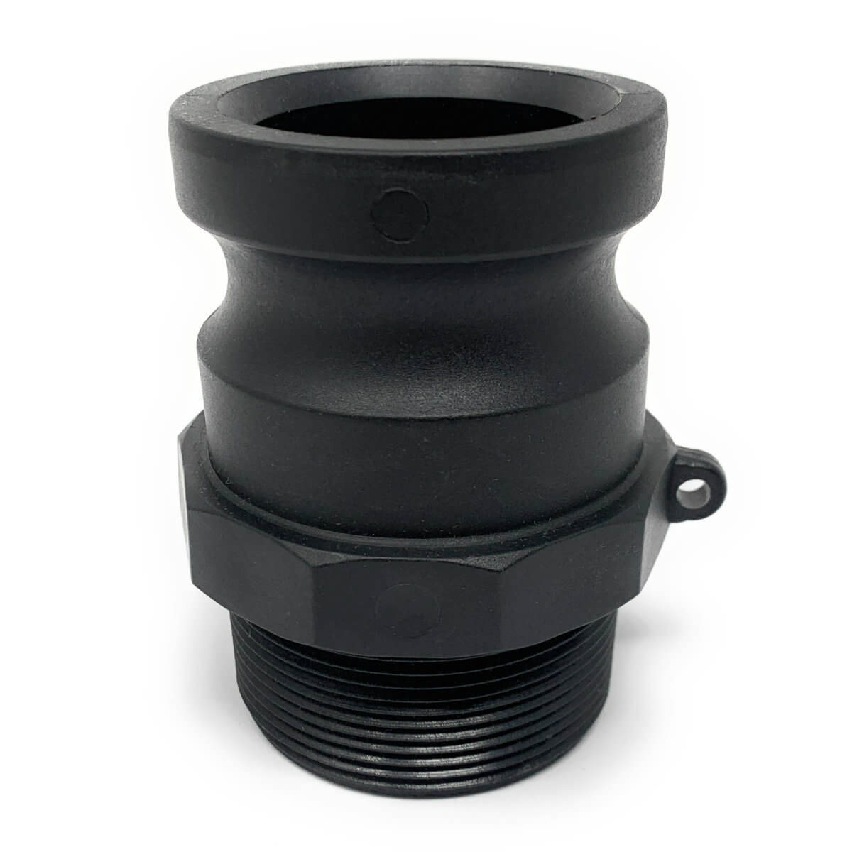 200F POLYPROPYLENE CAM & GROOVE FITTING; 2 INCH MALE ADAPTER/ MALE NPT CAMLOCK 