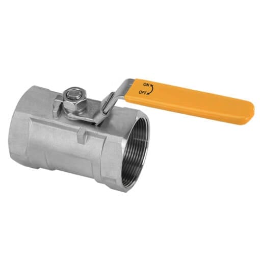 Stainless Steel Ball Valves Standard Port with PTFE Seat Locking Handle
