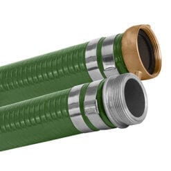 Green PVC Suction with Pin Lug