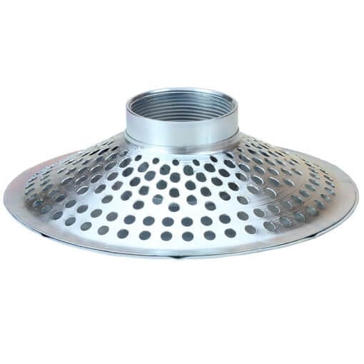 Top Hole Skimmer Suction Strainer, Zinc Plated Steel