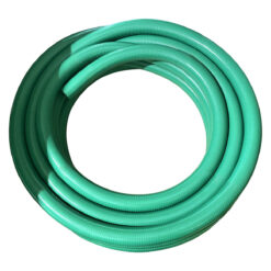 Gloxco 3″ ID Green PVC Suction Hose, 60 PSI, 100′ Length