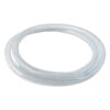 Gloxco Clear Braided PVC Tubing, Food Grade, Heavy Duty Reinforced Hose, 1" ID, 10 Ft Length