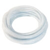 Gloxco Clear Braided PVC Tubing, Food Grade, Heavy Duty Reinforced Hose, 1" ID, 50 Ft Length