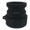 Type A Poly Cam Lock Fitting, 2-1/2" Male Cam and Groove x 2-1/2" Female NPT (CAM-25-A-PP)