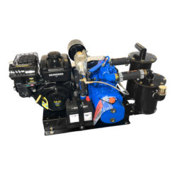 Eliminator 344 Vacuum Pump Package, C/W 344 Vac Pump, Briggs & Stratton Vanguard 14 HP Engine, Frame, Pulleys, Belts, Belt Guard, Secondary, Muffler, Filter and Air Injection Kit