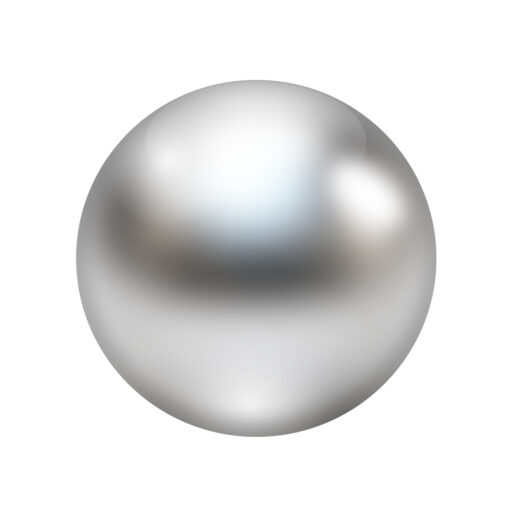 6" Float Ball, Stainless Steel, Polished