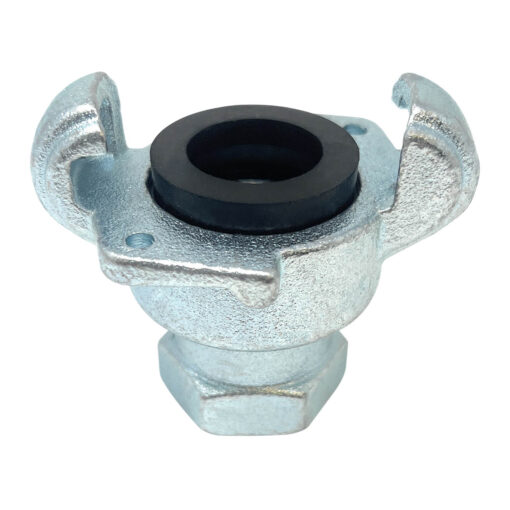 Universal Quick Connect Coupling - Crowfoot Fitting, 1/2", Female NPT, Ductile Iron (UQC-F-050-DI)