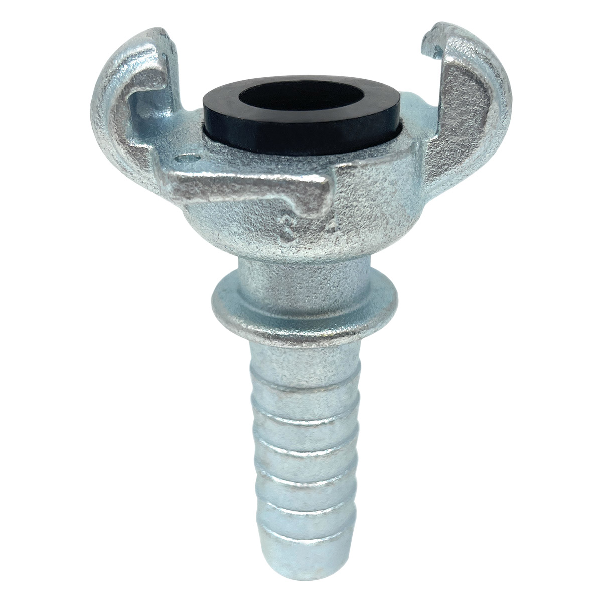 Universal Quick Connect Coupling - Crowfoot Fitting, 3/4, Hose Shank,  Ductile Iron (UQC-H-075-DI)