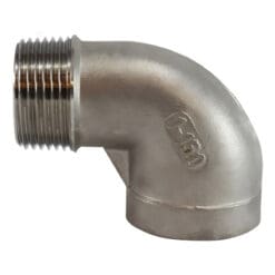 4" Pipe Fitting Street Elbow, 4" Female NPT x 4" Male NPT, 90 Degree, 150# 316 Stainless Steel