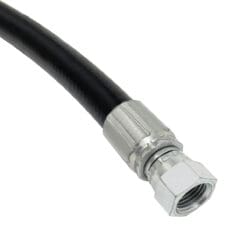 Hydraulic Crimp Fittings, Female JIC, Straight Swivel, 3/8"