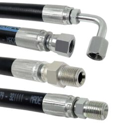 Custom Hydraulic Hose Assembly, 1/4