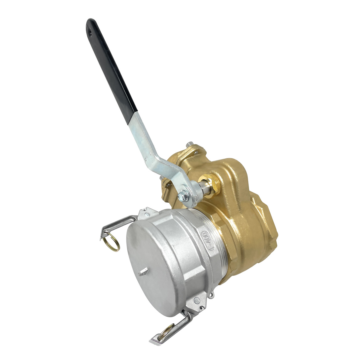 4" Brass Lever Gate Valve and Fitting Combo Kit