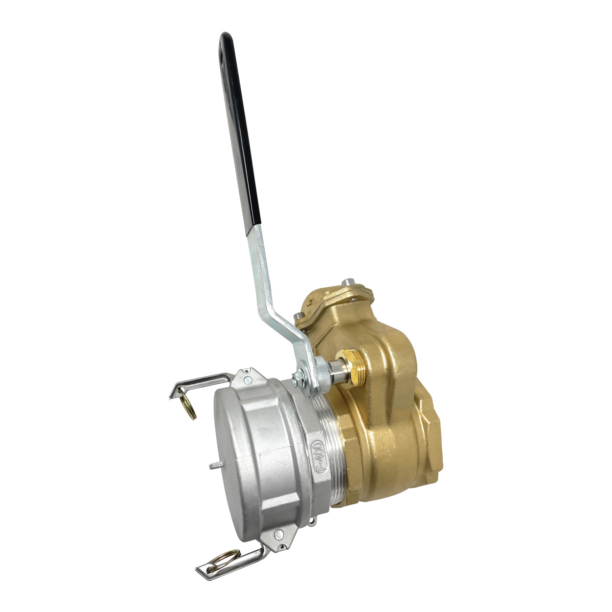 4" Brass Lever Gate Valve and Fitting Combo Kit