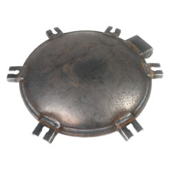 20" Manway Lid, Compatible with 20.25" OD Manway Neck, Unpainted Carbon Steel